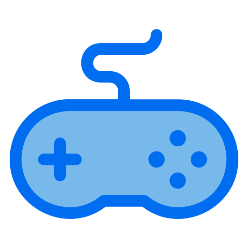 Game controller Generic Blue icon