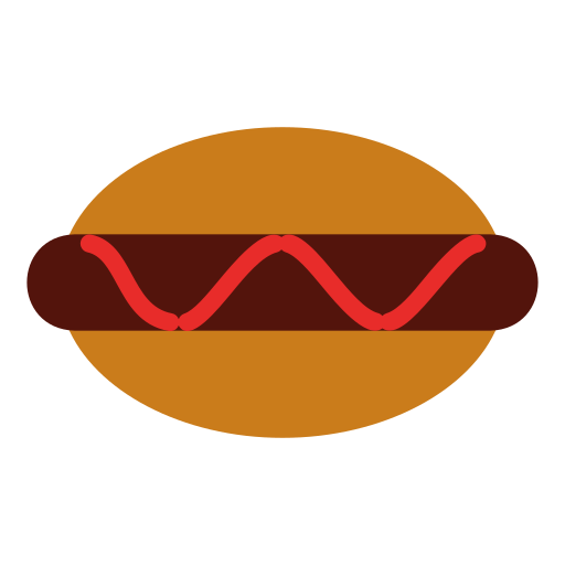 sándwich de perrito caliente icono gratis