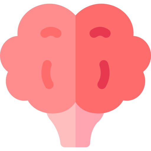 Brain Basic Rounded Flat icon