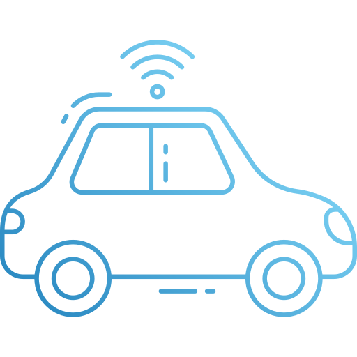 auto inteligente icono gratis