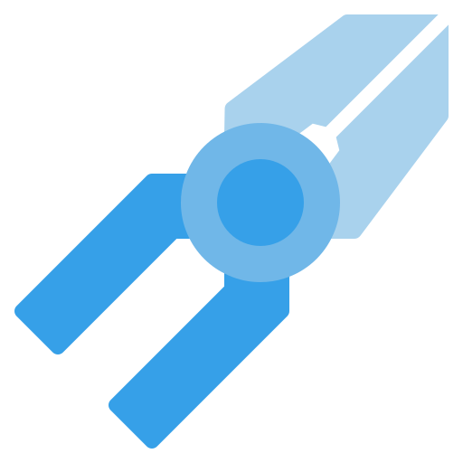 Pliers Generic Blue icon