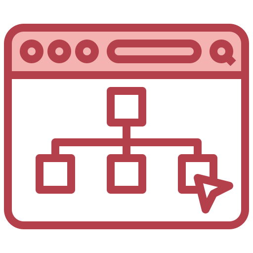 diagrama de flujo icono gratis