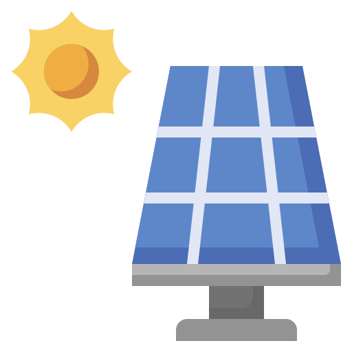 Solar panel Surang Flat icon