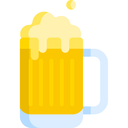 chope à biere Icône gratuit