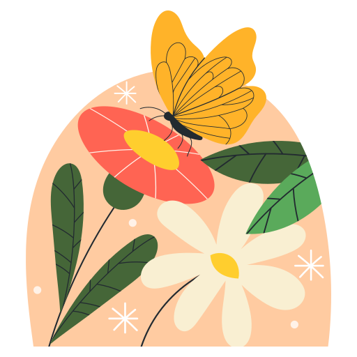 mariposa gratis sticker