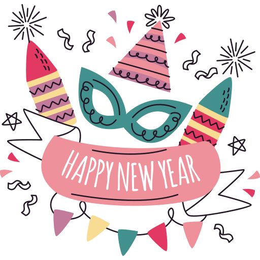 happy new year clipart png