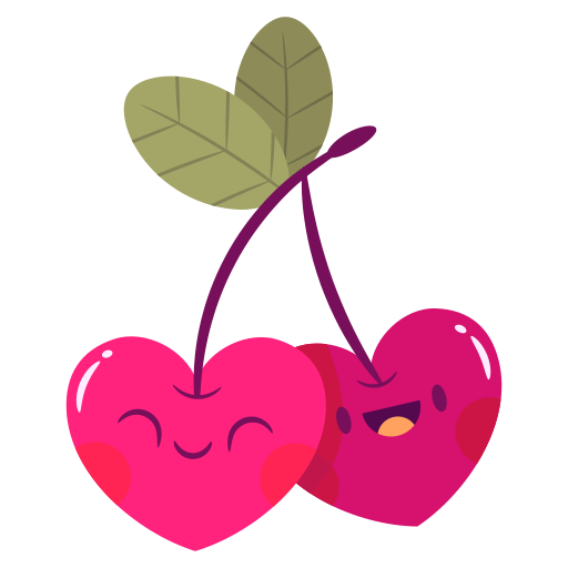 Cherry Heart Vector Art, Icons, and Graphics for Free Download