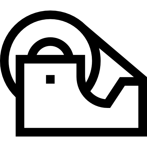 Tape free icon