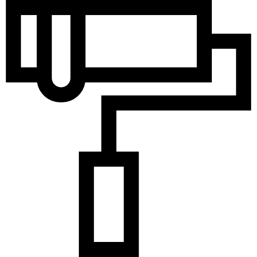 Малярный валик бесплатно иконка