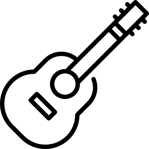 guitarra icono gratis