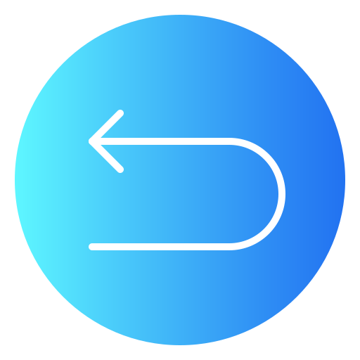 Turn left free icon Turn left free icon