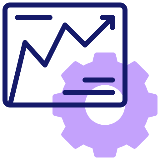 gráfico de crecimiento icono gratis