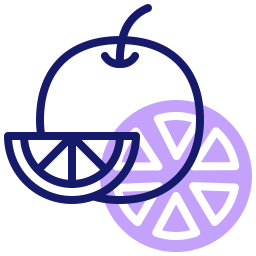 naranja icono gratis