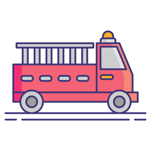camion de pompier Icône gratuit
