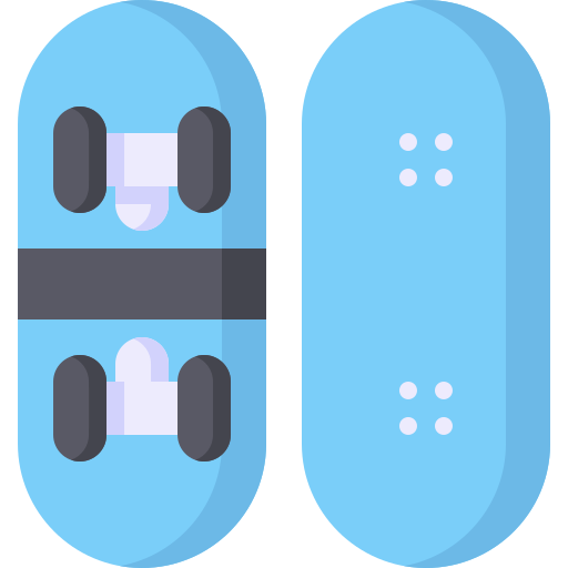 Skateboard free icon