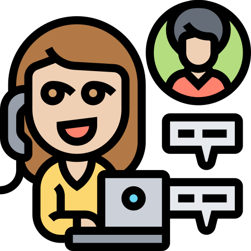 Customer service Meticulous Lineal Color icon