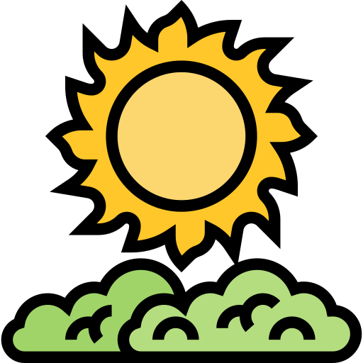 Sun free icon