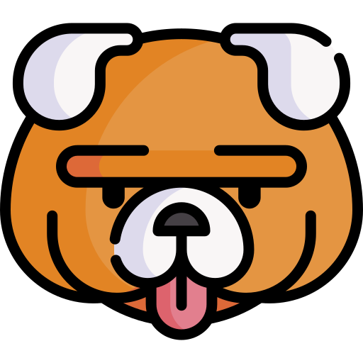 buldog icono gratis