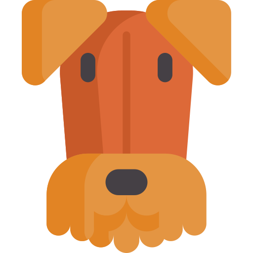 terrier de airedale icono gratis