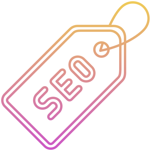 etiqueta seo icono gratis