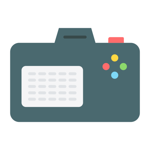 cámara fotográfica icono gratis