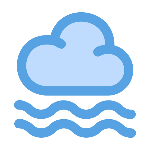 Cloud Generic Blue icon