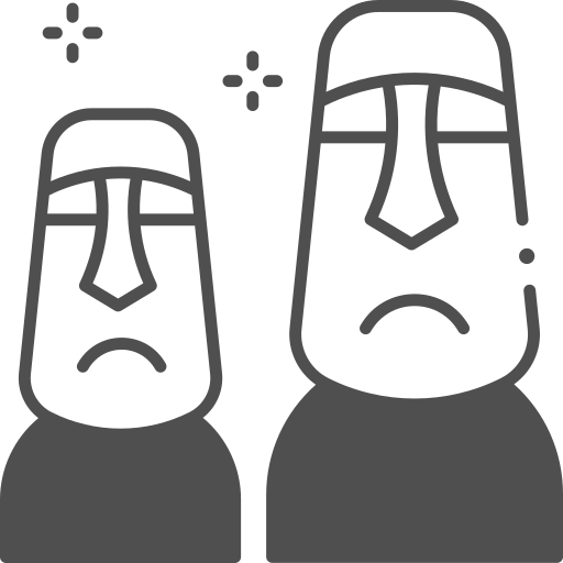 moai icono gratis