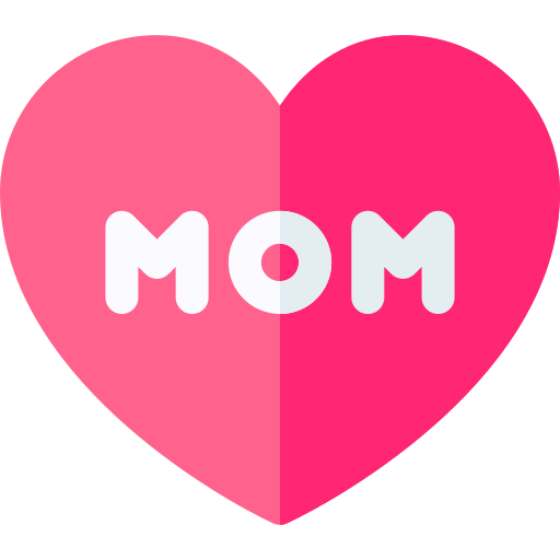 Mom Basic Rounded Flat icon