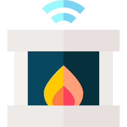 chimenea icono gratis