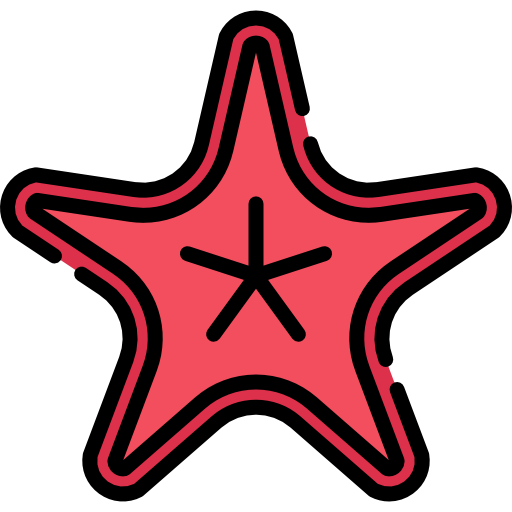 estrella de mar icono gratis