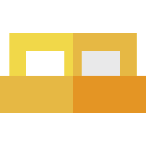 Double bed free icon Double bed free icon