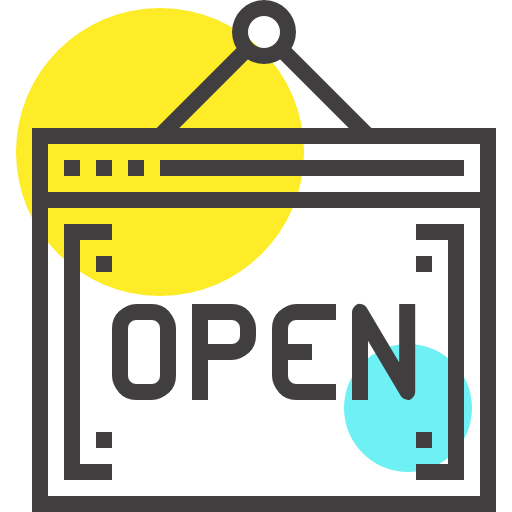 Open free icon Open free icon