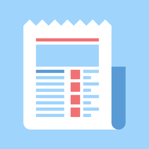 un journal Icône gratuit un journal Icône gratuit