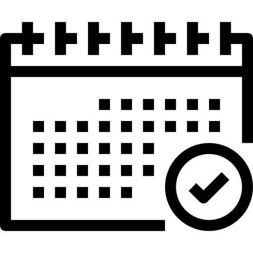 Calendar Maxim Flat Lineal icon