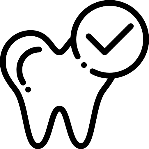 Tooth Detailed Rounded Lineal icon