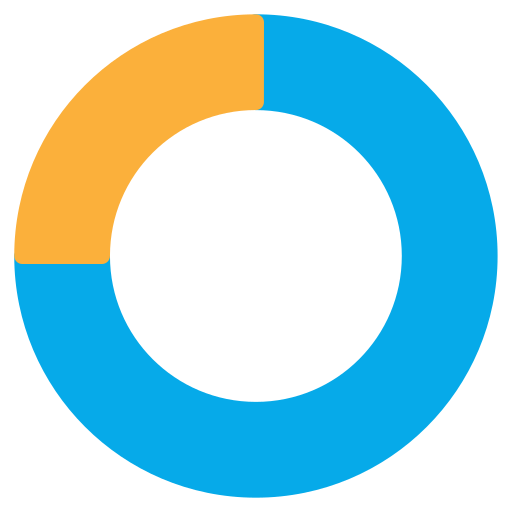 gráfico circular icono gratis