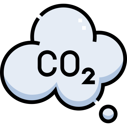 Co2 Detailed Straight Lineal Color Icon