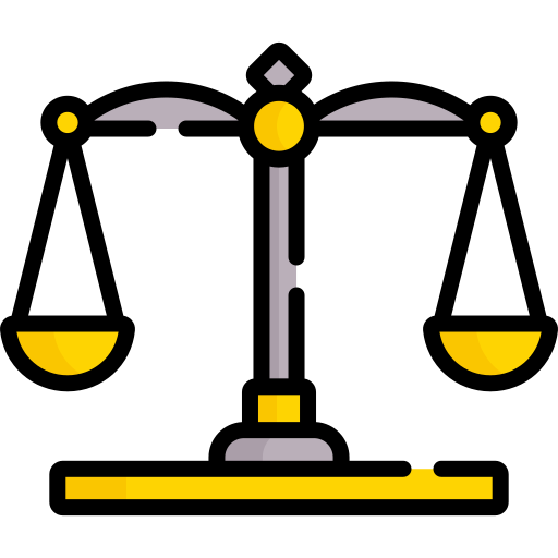 Justice Scale Special Lineal Color Icon