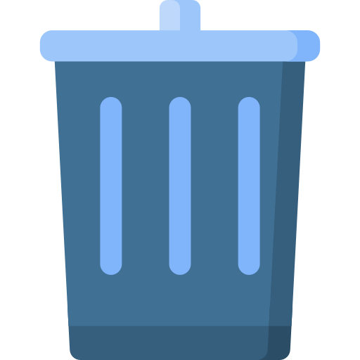 papelera de reciclaje icono gratis