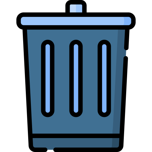 papelera de reciclaje icono gratis