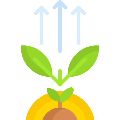 crecimiento icono gratis