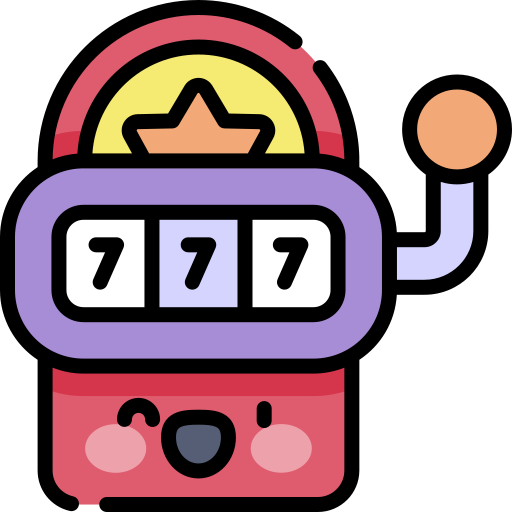 Slot machine Kawaii Lineal color icon