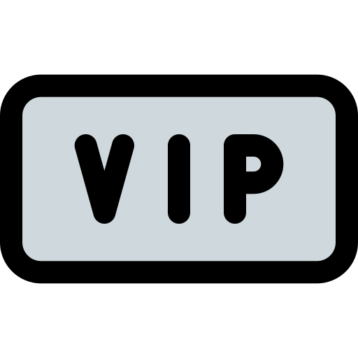 tarjeta vip icono gratis