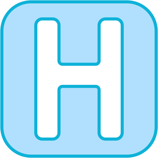 Hospital Generic Blue icon