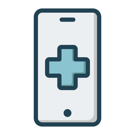 aplicación médica icono gratis