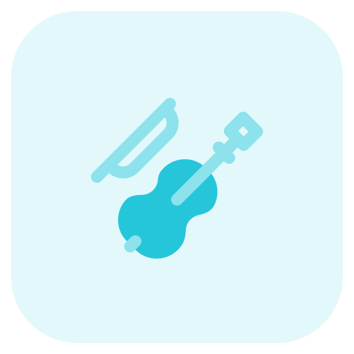 violín icono gratis