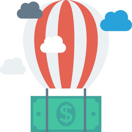 globo aerostático icono gratis