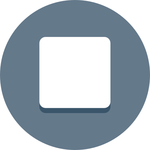 Stop button - free icon