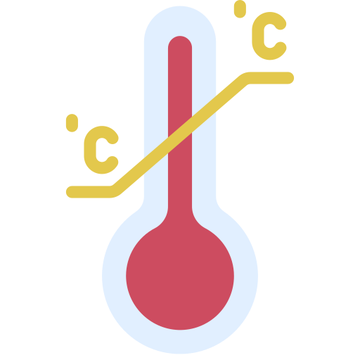 la temperatura icono gratis