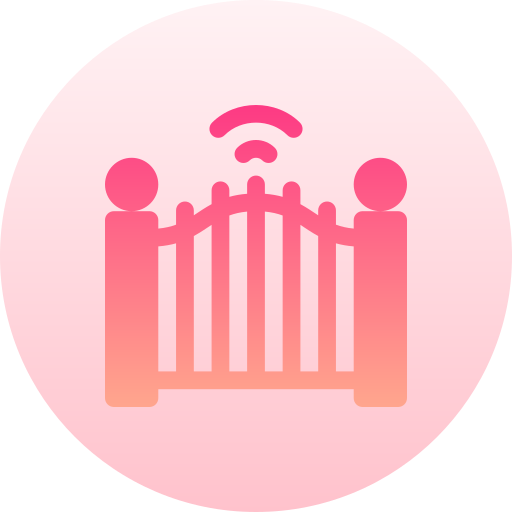 Gate - free icon